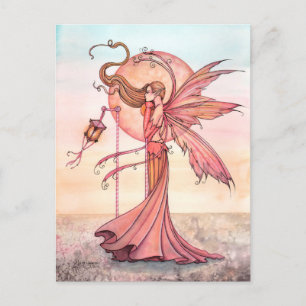 Carte Postale Solara Fairy Imaginaire Art par Molly Harrison