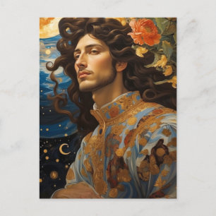 Carte Postale *~* Soldat de Dieu Planète Universe Earth AP50 C