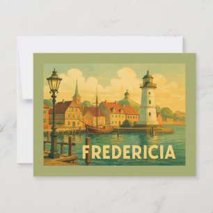 Carte Postale Soldat de Fredericia Danemark