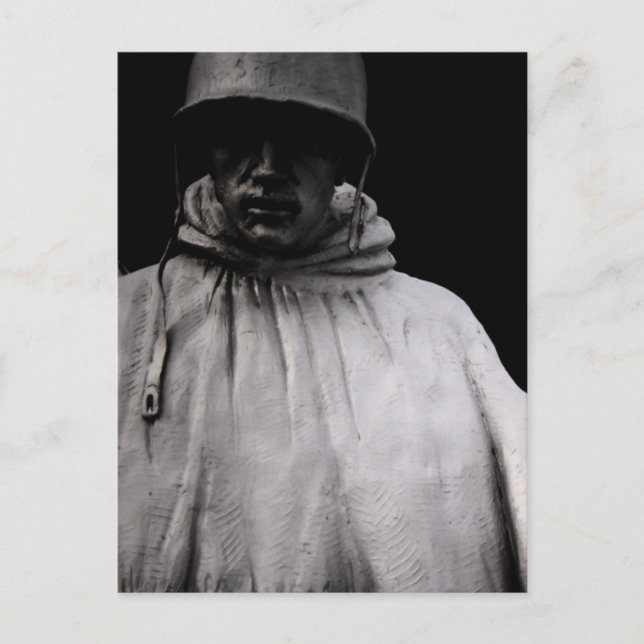 Carte Postale soldat en marche (Devant)