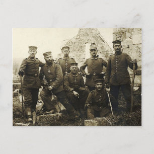 Carte Postale Soldats allemands