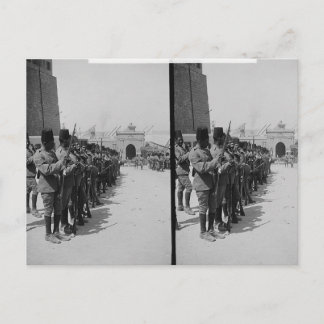 Carte Postale Soldats égyptiens dans la Citadelle, Le Caire v.19