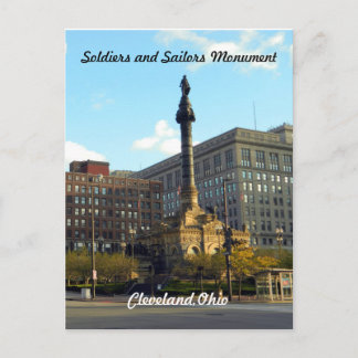 Carte Postale Soldats et marins Cleveland Ohio