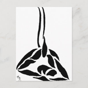 Carte Postale Solde arrière de trappe statique Plié