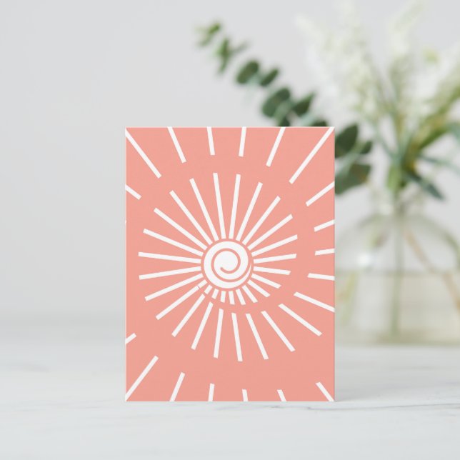 Carte Postale Soleil 9 (Debout devant)