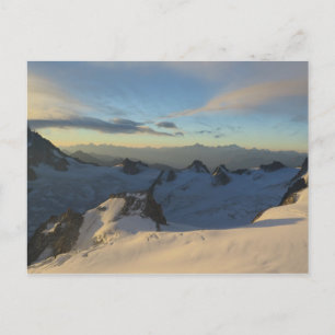 Carte Postale Soleil Chamonix des Alpes françaises