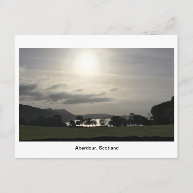 Carte Postale Soleil d'Aberdour (Devant)