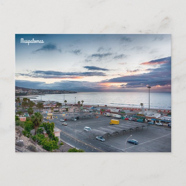 Carte Postale Soleil de Maspalomas (Devant)