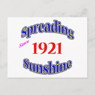 Carte Postale Soleil de propagation 1921