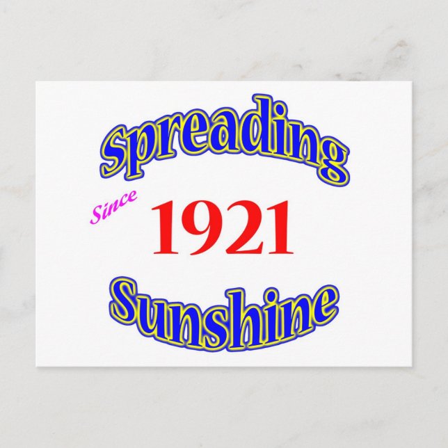 Carte Postale Soleil de propagation 1921 (Devant)