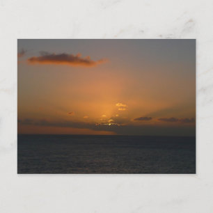 Carte Postale Soleil derrière les nuages II