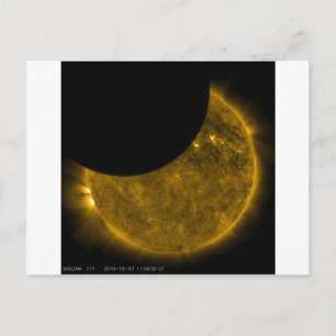 Carte Postale Soleil et Lune