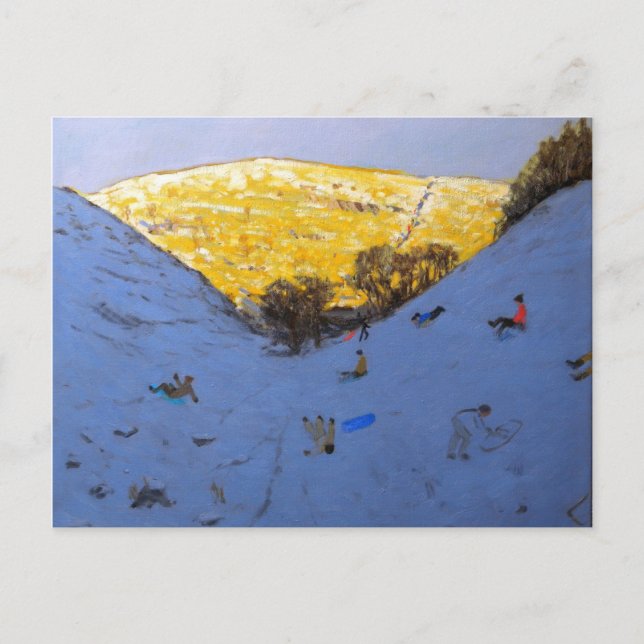 Carte Postale Soleil et neige 2007 (Devant)
