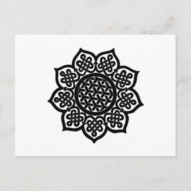 CARTE POSTALE SOLEIL GOTHIQUE (Devant)