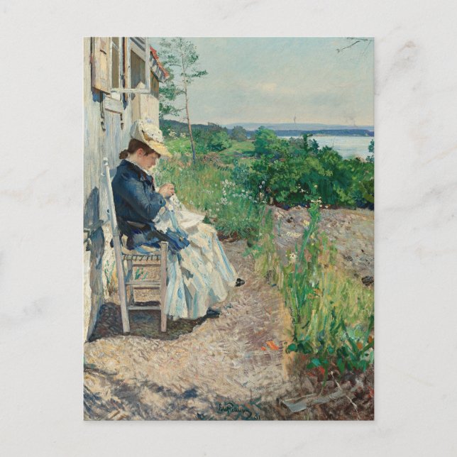 Carte Postale Soleil, Kalvøya | Eilif Peterssen (Devant)