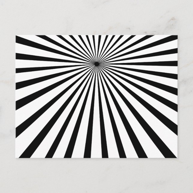 Carte Postale Soleil noir (Devant)