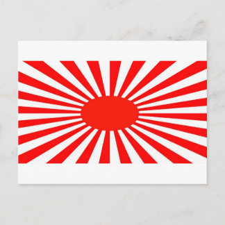 Carte Postale soleil rouge