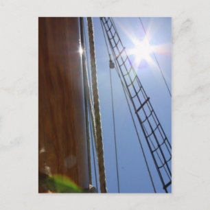 Carte Postale Soleil sur vos voiles