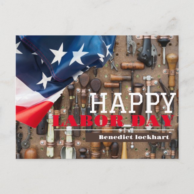 Carte Postale Solidarité Travailleur Unité Fête du Travail avec  (Devant)