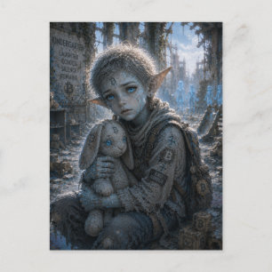 Carte Postale Solitude / Collectionneur de jouets / Garderie aba