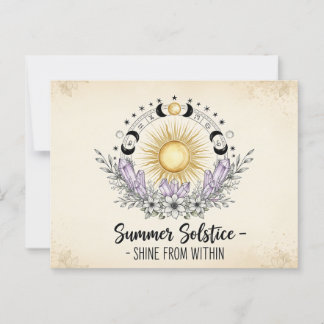 Carte Postale Solstice d'été
