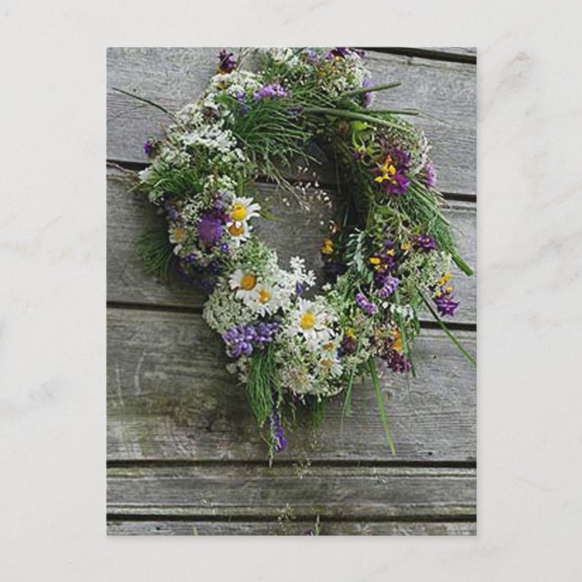 Carte postale solstice d'été (Devant)