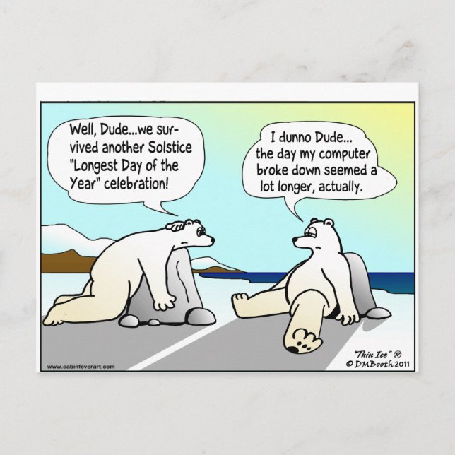 Carte Postale Solstice d'été (Devant)