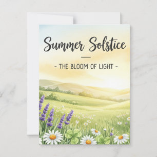 Carte Postale Solstice d'été