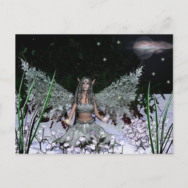 Carte Postale Solstice d'hiver (Devant)