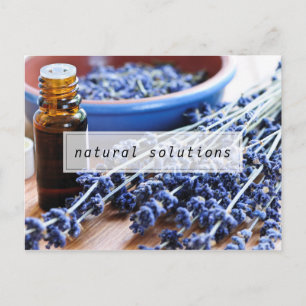 Carte Postale Solutions naturelles Essential Oils Class Invitati