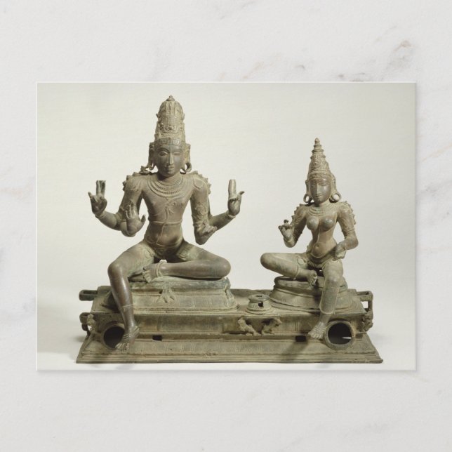Carte Postale Somaskanda, Chola, Tamil Nadu (bronze) (Devant)
