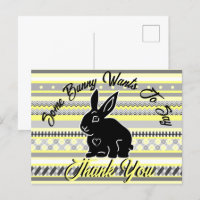 Some Bunny veut dire Merci, Jaune et Gris