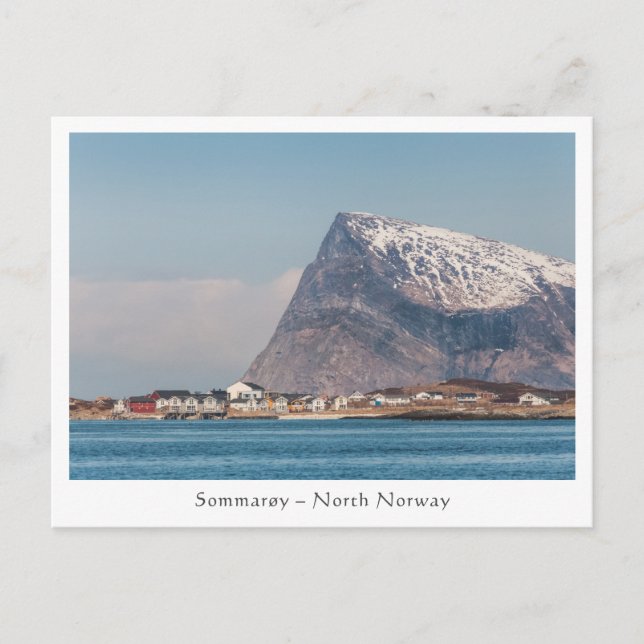 Carte Postale Sommaroy Norvège (Devant)