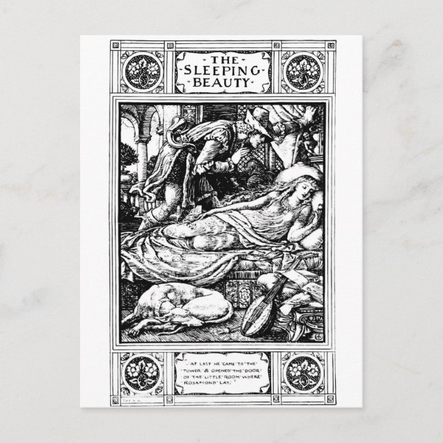 Carte Postale sommeil-beauté-images (Devant)