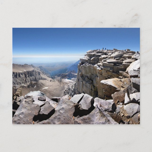 Carte Postale Sommet du mont Whitney - sentier John Muir (Devant)