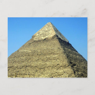 Carte Postale sommet pyramide khafre