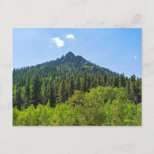 Carte Postale sommet rocheux et bois à la porte d'or
