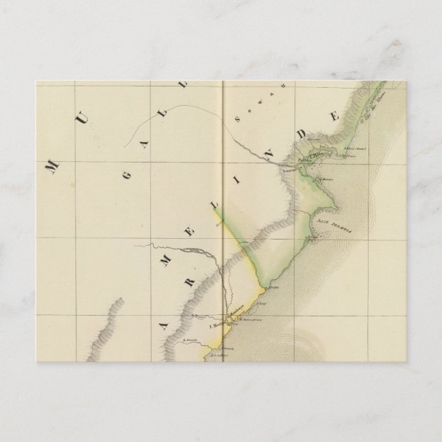 Carte Postale Somolia, Kenya 40 (Devant)
