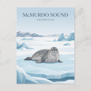Carte Postale Son de McMurdo Antarctique