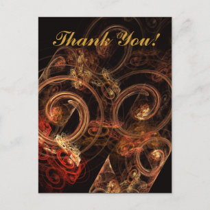 Carte postale Son Merci de musique