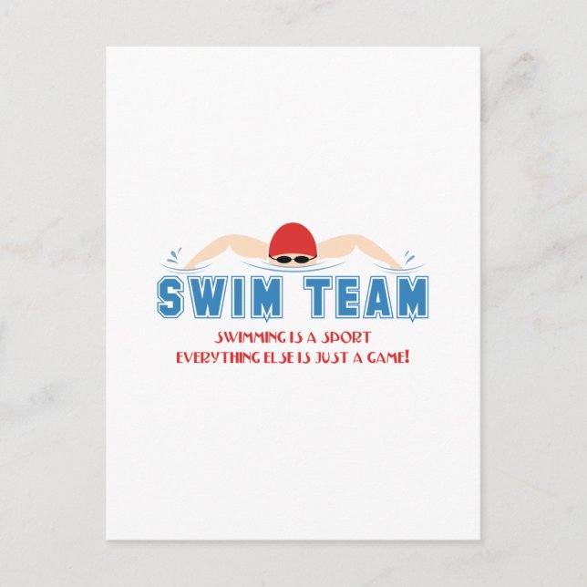 Carte Postale Son sport (Devant)