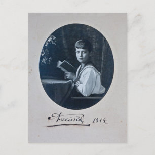 Carte Postale Son tsar - ALEXIS Romanov de Russie #089