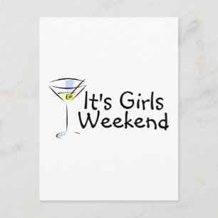 Carte Postale Son Week-End Filles