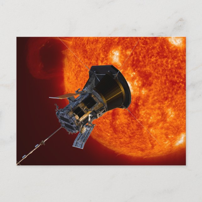 Carte Postale Sonde solaire Parker (Devant)