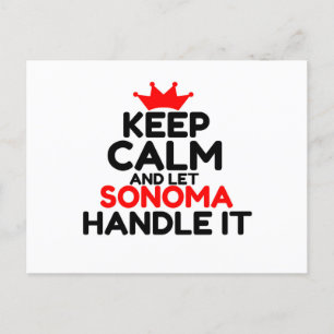 CARTE POSTALE SONOMA