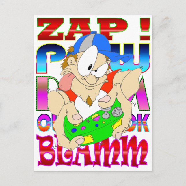 Carte Postale Sons de jeu (Devant)