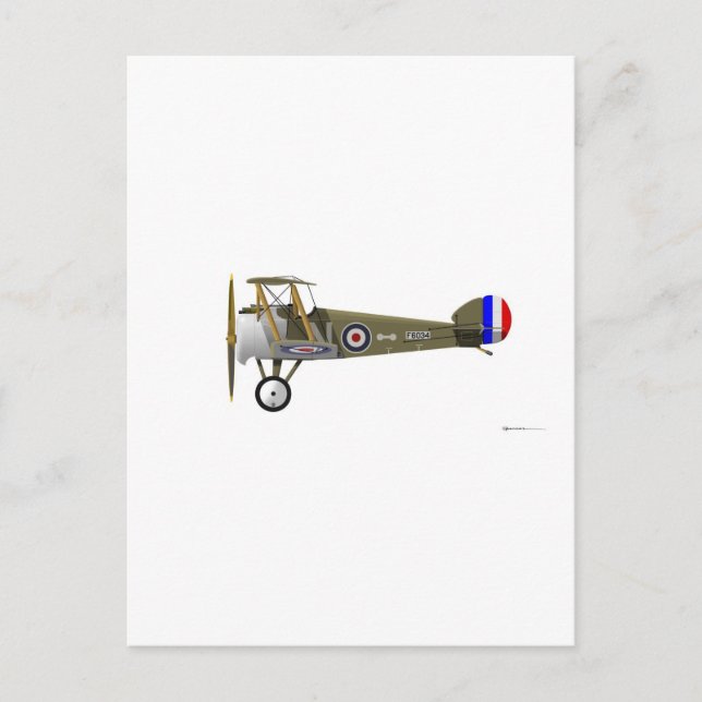Carte Postale Sopwith Camel (Devant)
