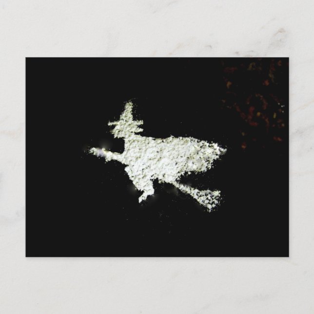 Carte Postale Sorcière (Devant)