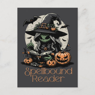 Carte Postale Sorcière de lecteur de spellbound