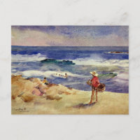 Sorolla - Garçon sur le sable